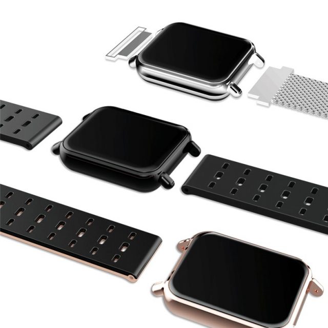Square Smart Band with Dynamic Heart Rate Monitor